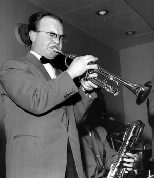 Harry soloing with band